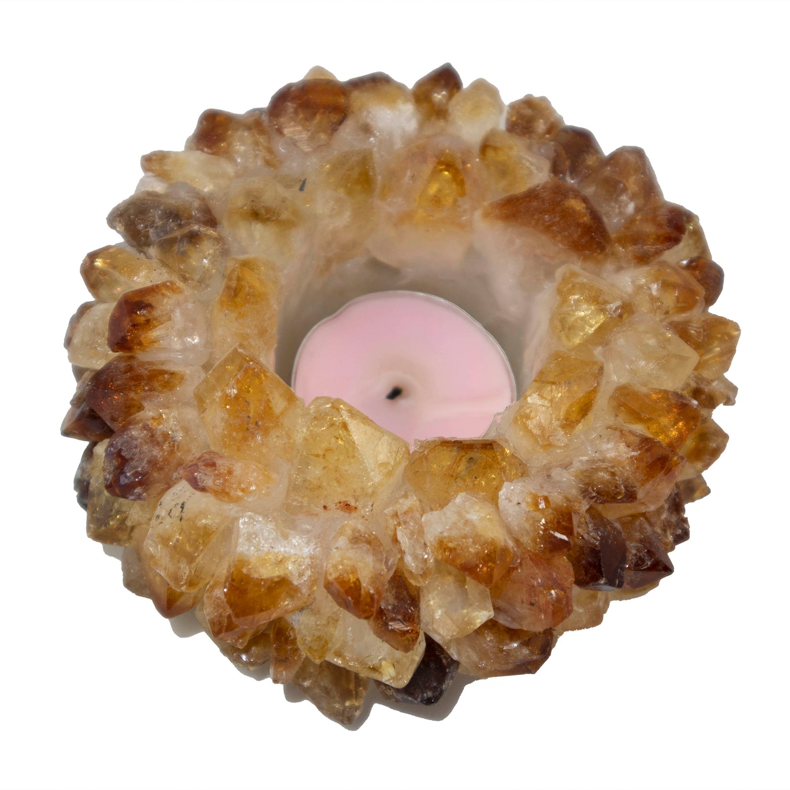 Citrine Candle Holder