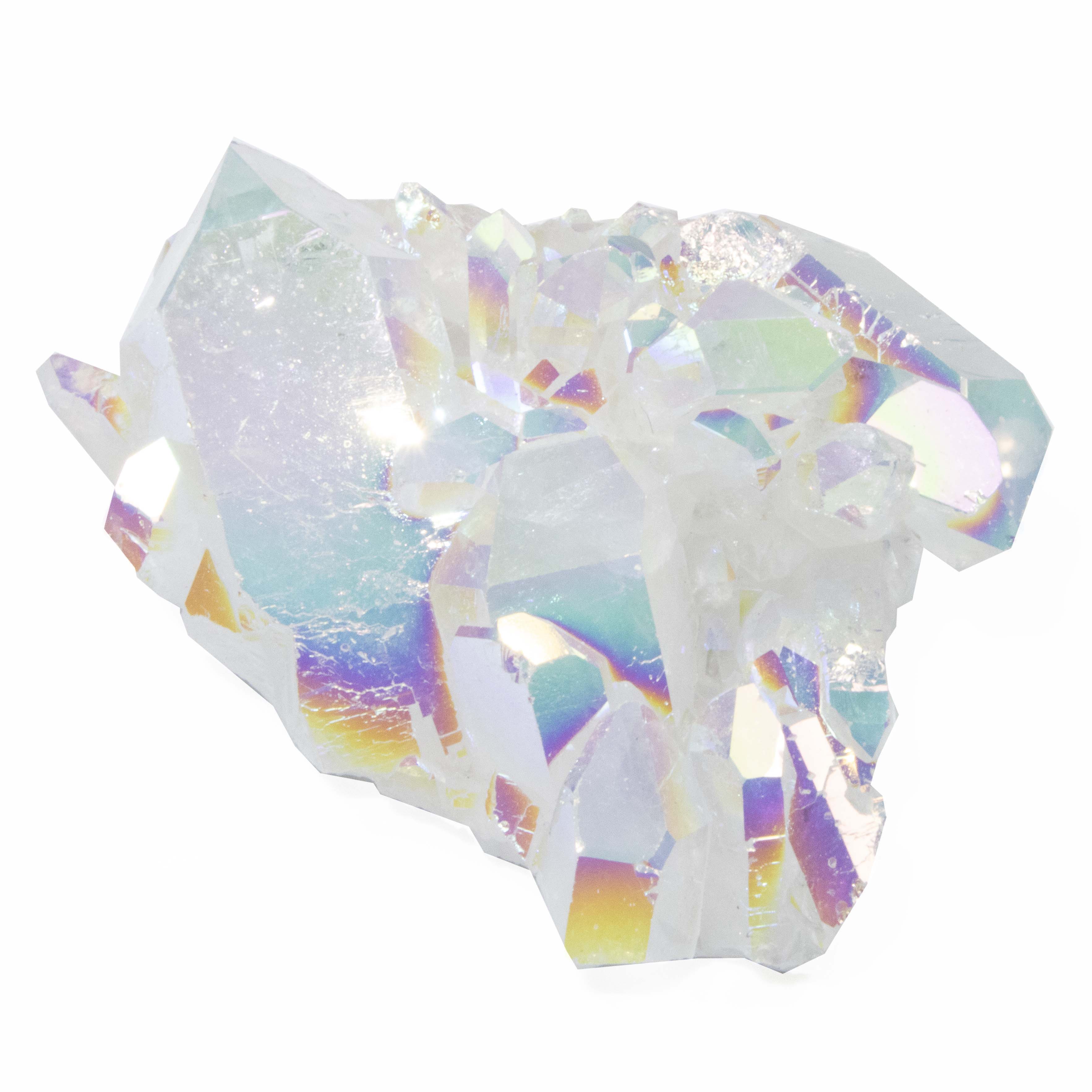 Opal Aura Quartz Crystal - Sparkle Rock Pop
