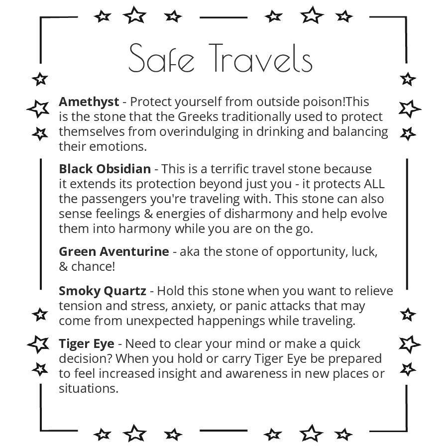 Safe Travels Stone Set - Sparkle Rock Pop