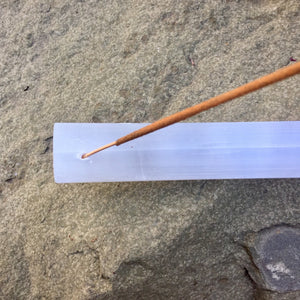 Selenite Incense Holder - Sparkle Rock Pop