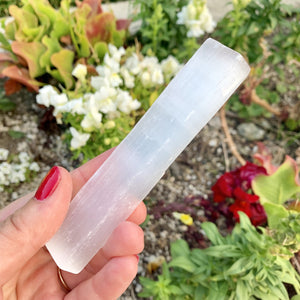 Selenite Mini Stick - Sparkle Rock Pop