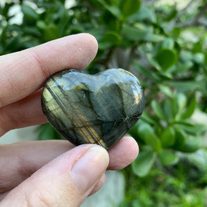 Labradorite Heart - Sparkle Rock Pop