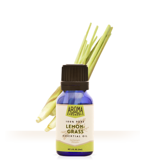 Lemongrass Essential Oil (15 ml) - Sparkle Rock Pop