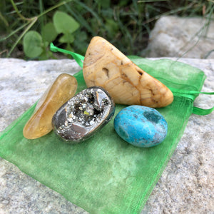 Money and Abundance Gemstone Set - Sparkle Rock Pop