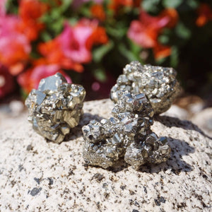 Pyrite Cluster Nugget - Sparkle Rock Pop