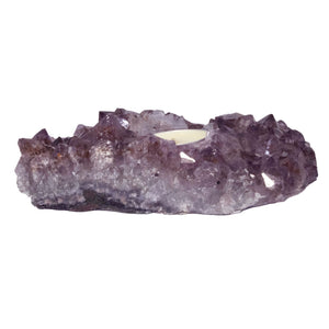 Amethyst Crystal Candleholder - Sparkle Rock Pop
