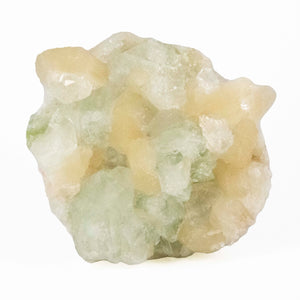 Green Apophyllite with Stilbite - Sparkle Rock Pop