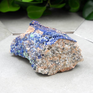 Azurite Druze - Raw Stone - Sparkle Rock Pop