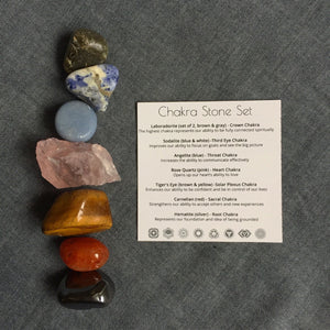 Chakra Gemstone Set - Sparkle Rock Pop