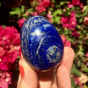 Lapis Lazuli Egg - Sparkle Rock Pop