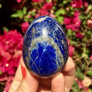 Lapis Lazuli Egg - Sparkle Rock Pop