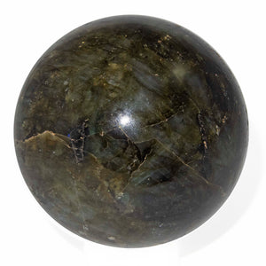 Labradorite Crystal Sphere - Sparkle Rock Pop