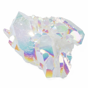 Opal Aura Quartz Crystal - Sparkle Rock Pop