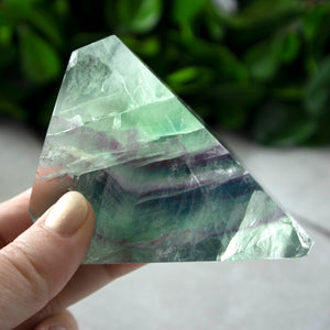 Rainbow Fluorite Crystal - Sparkle Rock Pop