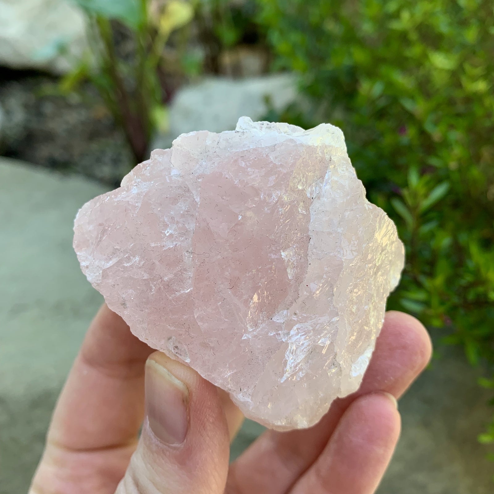 Raw Rose Quartz (4.6 oz) - Sparkle Rock Pop