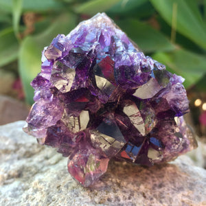 Amethyst Crystal Cluster - Sparkle Rock Pop