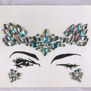 Goddess Jewel Mask - Sparkle Rock Pop