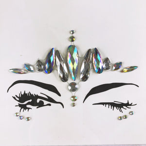 Goddess Jewel Mask - Sparkle Rock Pop