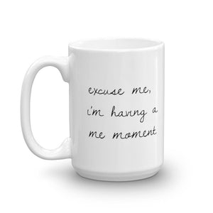 Excuse Me Mug (holds 15 oz) - Sparkle Rock Pop