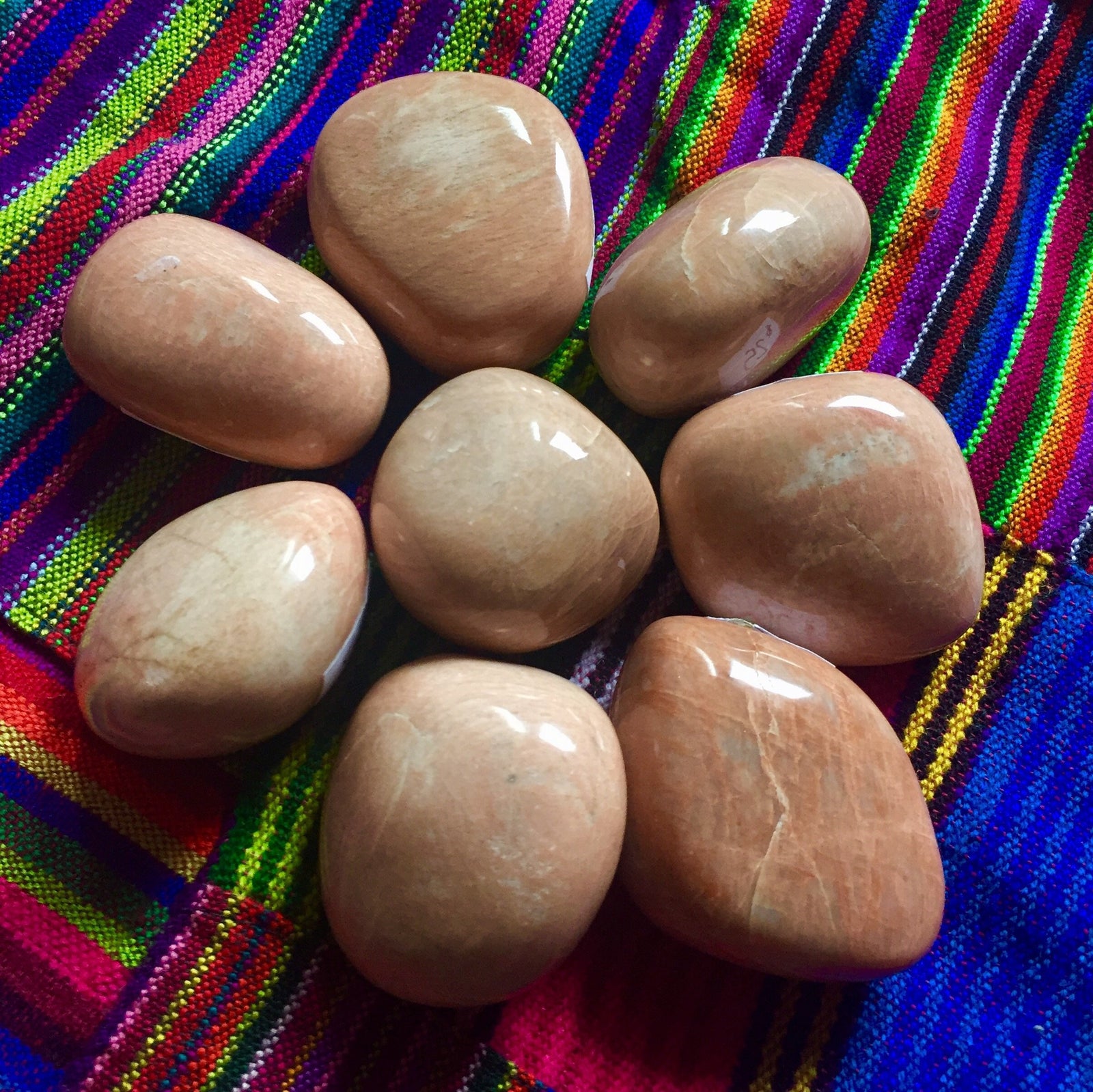 Peach Moonstone - Sparkle Rock Pop