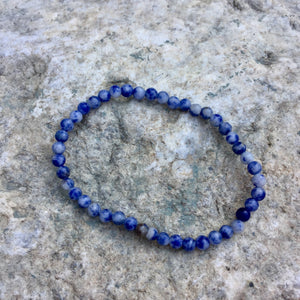 Sodalite Bracelet - Sparkle Rock Pop