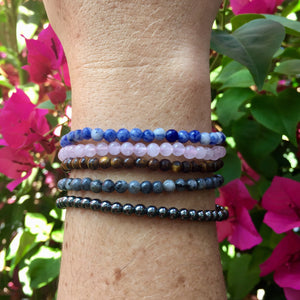 Sodalite Bracelet - Sparkle Rock Pop