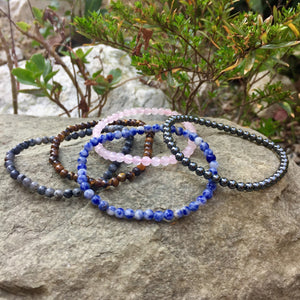 Sodalite Bracelet - Sparkle Rock Pop