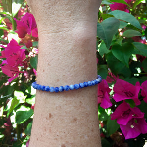 Sodalite Bracelet - Sparkle Rock Pop